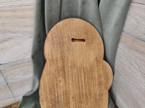 Płaskorzeźba drewniana obraz prezent na komunie chrzest Maryja obraz 80 cm na Arena.pl