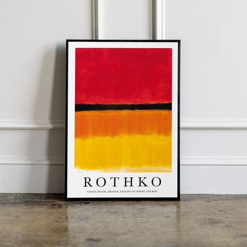 Plakat rothko abstrakcja 21x29,7 cm A4 na Arena.pl