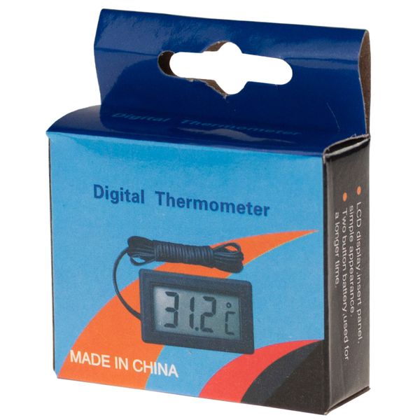 TERMOMETR LCD ELEKTRONICZNY Z SONDĄ DO AKWARIUM zdjęcie 2