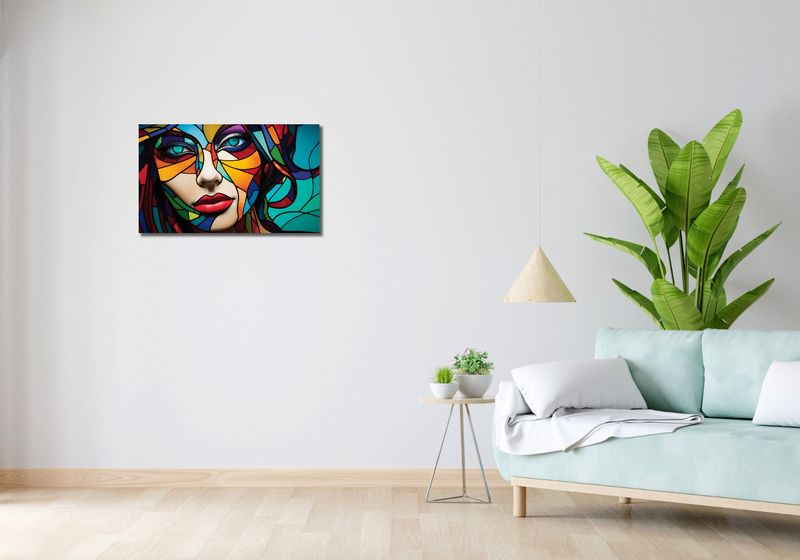 Obraz 70x40cm Spójrz Mi W Oczy zdjęcie 2