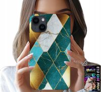 ETUI DO IPHONE 14 PLUS - ELEGANCKIE MODNE WZORY CASE + FOLIA