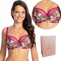 Biustonosz półusztywniany GAIA 1116 PINK róż, 80B