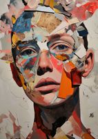 Plakat 67,5x95cm Podział Samego Siebie