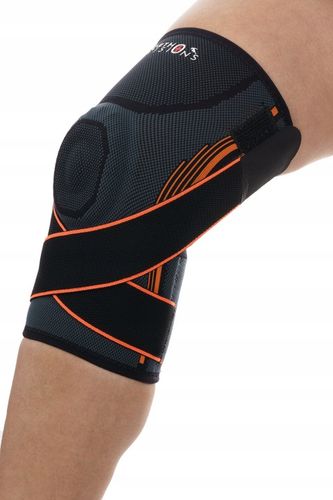 ORTEZA KOLANA STABILIZATOR WSPARCIEM RZEPKI OPASKA NA KOLANO ELASTYCZNA na Arena.pl