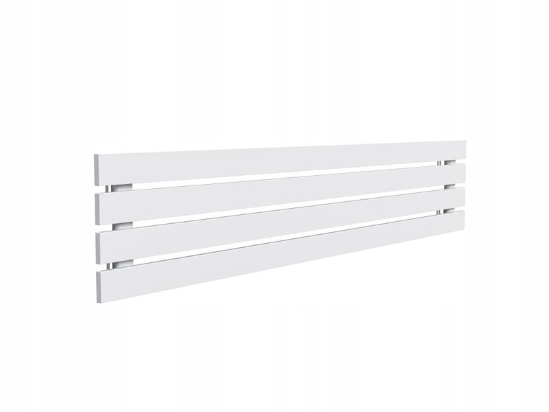 Grzejnik pokojowy poziomy BELLOSLIM 30x120 biały m zdjęcie 2