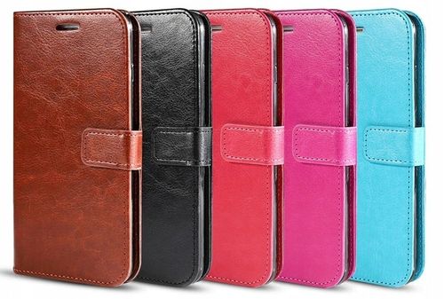 Etui Portfel Skórzany do SAMSUNG GALAXY S20 FE / S20 FE 5G +Szkło Hartowane na Arena.pl