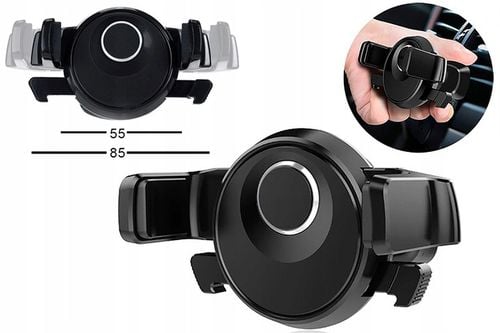 UCHWYT DO KRATKI NAWIEWU DO SLOTU CD NA TELEFON SMARTFON DO AUTA WEBSKI na Arena.pl