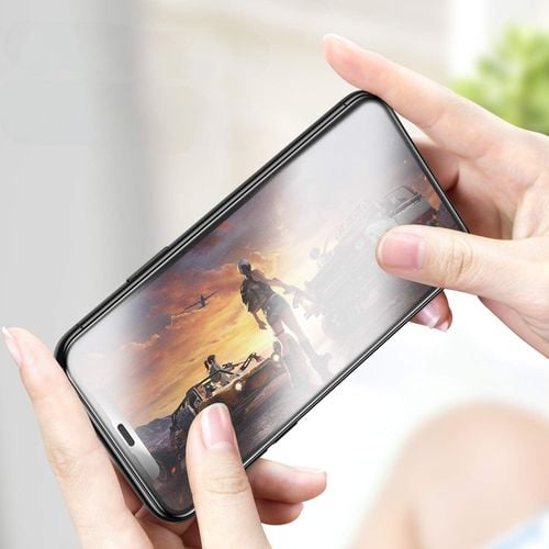 Matowe Szkło Hartowane 9H 3D do iPhone 11 Pro Max XS Max Ramka Ochrona na Arena.pl