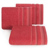 Miękki ręcznik frotte POLA 30x50 czerwony