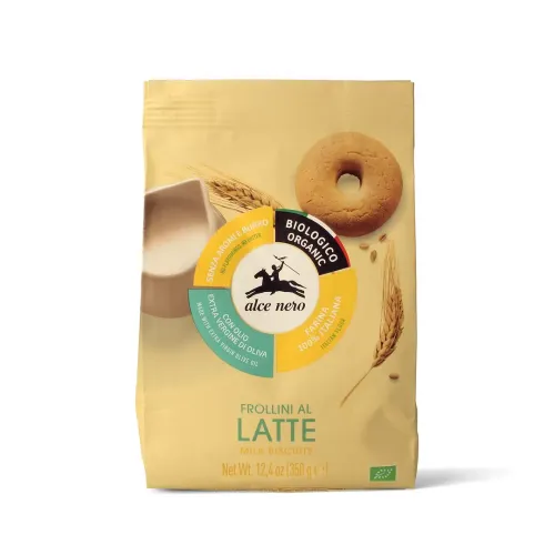 Ciastka Mleczne BIO 350 g - Alce Nero na Arena.pl