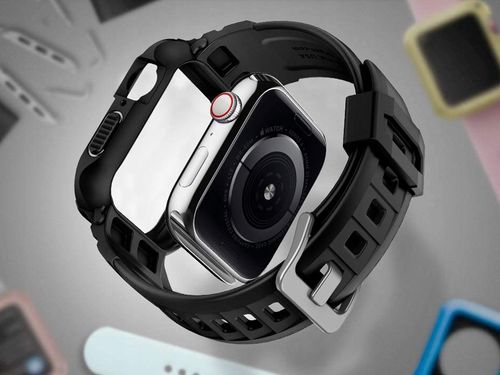 Pasek Spigen Rugged Armor Pro do Apple Watch black na Arena.pl