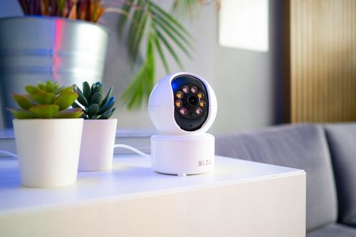 KAMERA WIFI IP WĘWNĘTRZNA OBROTOWA NIANIA 3MPx ZOOM SMART MINI 2K DETEKCJA na Arena.pl