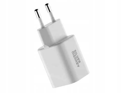 Ładowarka Silver Monkey GaN 35W USB-C PD, USB-A QC na Arena.pl