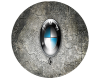 Opłatek na tort BMW