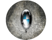 Opłatek na tort BMW