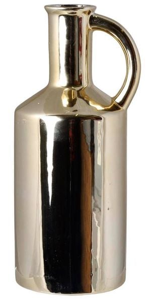 Wazon ceramiczny złoty zdjęcie 1