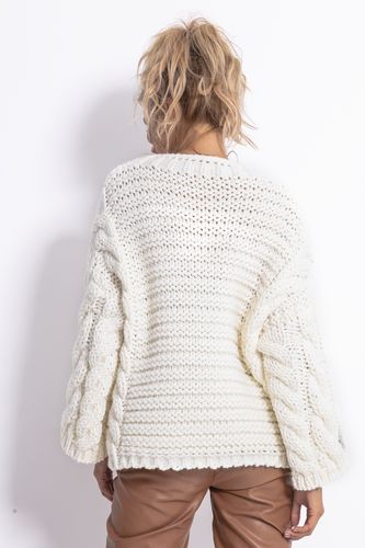 Sweter CHUNKY KNIT F780 Mocca S/M na Arena.pl