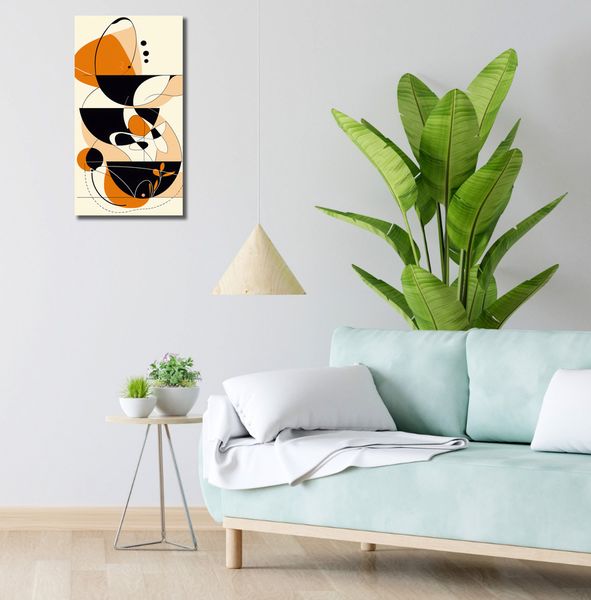 Obraz 30x60cm Taneczne Kręgi zdjęcie 2