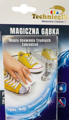 MAGICZNA GĄBKA10x6x2cm P-662 TECHNICQLL na Arena.pl