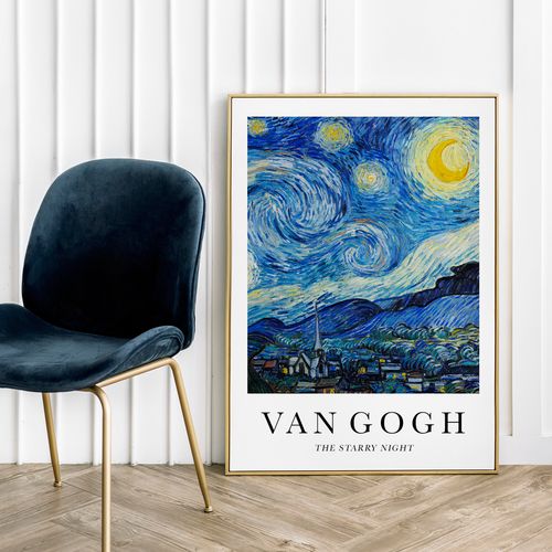 Plakat Van Gogh starry night 61x91 cm na Arena.pl