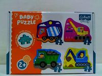 PUZZLE BABY CLASSIC Pojazdy na budowie/T.Bab.3607
