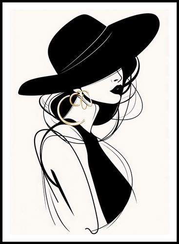 Plakat 67,5x95cm Uwikłana Elegancja na Arena.pl