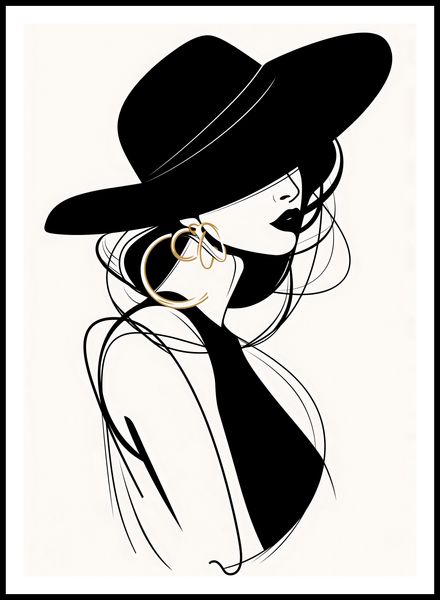 Plakat 67,5x95cm Uwikłana Elegancja zdjęcie 3