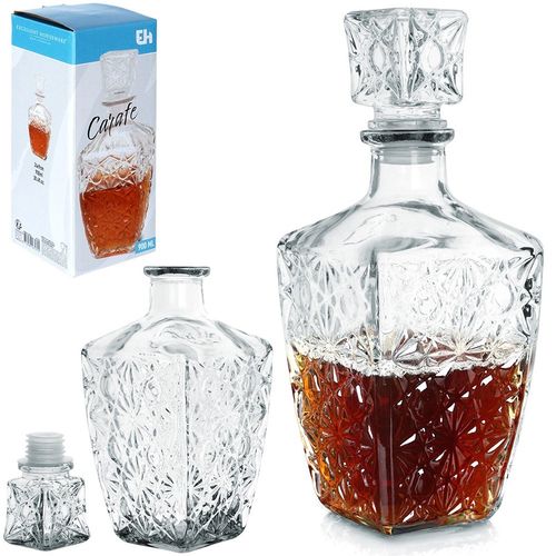 Karafka do whisky szklana 830 ml na Arena.pl