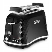 Toster DeLonghi Brillante CTJ 2103.BK 2 Tosty 900W Czarny