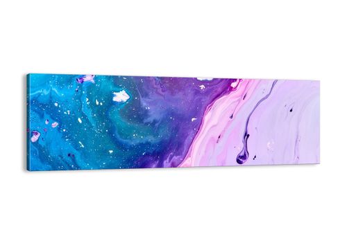 Obraz Na Płótnie - Kompozycja Błekit - 90X30 Cm - Ab90X30-3824 na Arena.pl