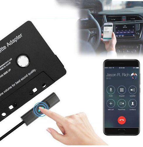 ADAPTER KASETY BLUETOOTH5.0 AUTA AUDIO ODBIORNIK na Arena.pl