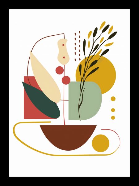 Plakat 13x18cm Harmonia Natury Martwej zdjęcie 2