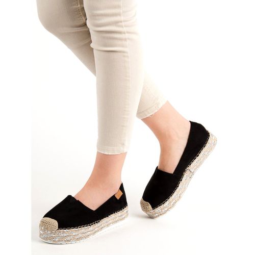 Czarne Espadryle Na Platformie r.41 na Arena.pl