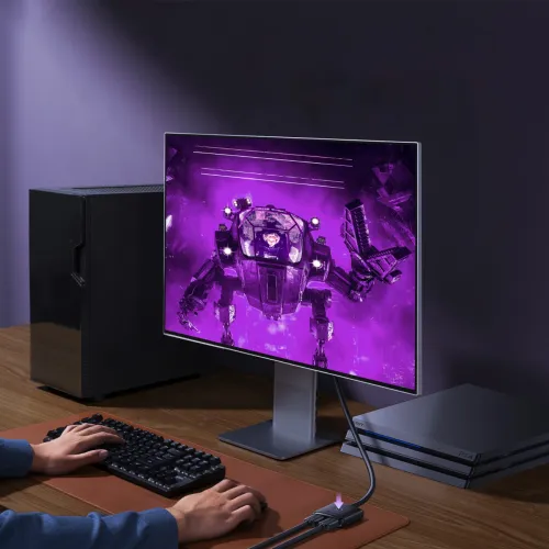 Adapter HDMI 2w1 4K 60Hz dwukierunkowy Baseus AirJoy - czarny na Arena.pl