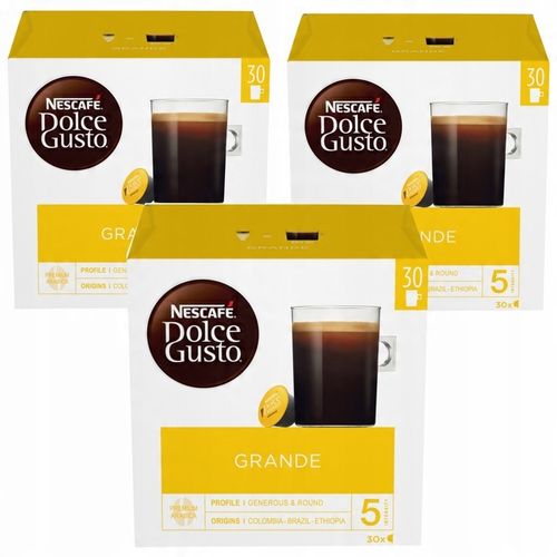 Kapsułki Nescafe Dolce Gusto Grande 3x30szt na Arena.pl