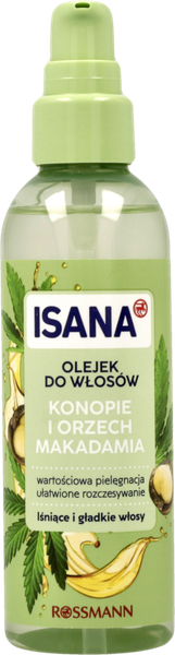 ISANA HANF & MACADAMIA OLEJEK DO WŁOSÓW 100 ML zdjęcie 1