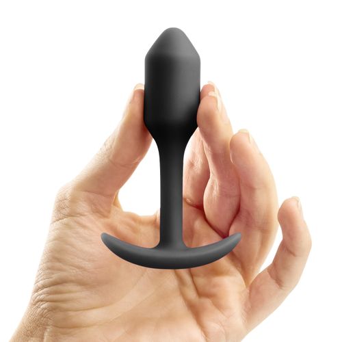 PLug analny - B-Vibe Snug Plug 1 Black na Arena.pl