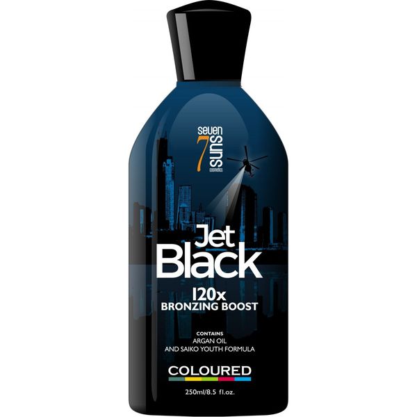 7suns Jet Black Bronzer x120 Do Solarium 250 ml zdjęcie 1