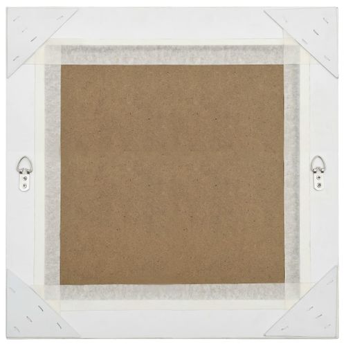 Lustro ścienne w stylu barokowym 50x50cm białe VidaXL na Arena.pl