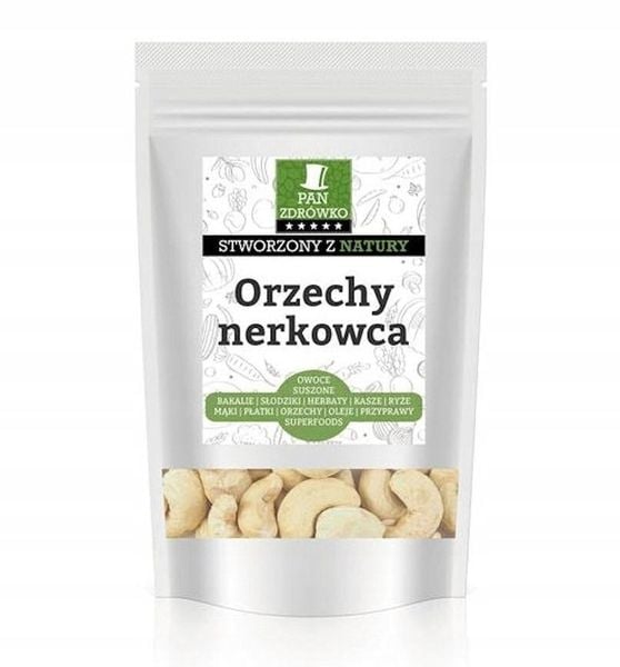 Orzechy nerkowca połówki 1kg Pan zdrówko zdjęcie 1