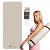 MATA DO ĆWICZEŃ JOGI PILATESU GIMNASTYCZNA TPE ANTYPOŚLIZGOWA Z UCHWYTEM