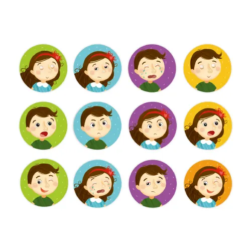 Gra Pamięciowa Kreatywna Dodo Memo  ”Emocje” 301240 na Arena.pl