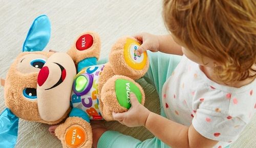 Pluszak Fisher-Price Ucz się i śmiej Szczeniaczek Uczniaczek FPM71 na Arena.pl
