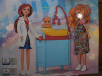 Elefun Lalka ROXIE Mama u ginekologa + akcesoria