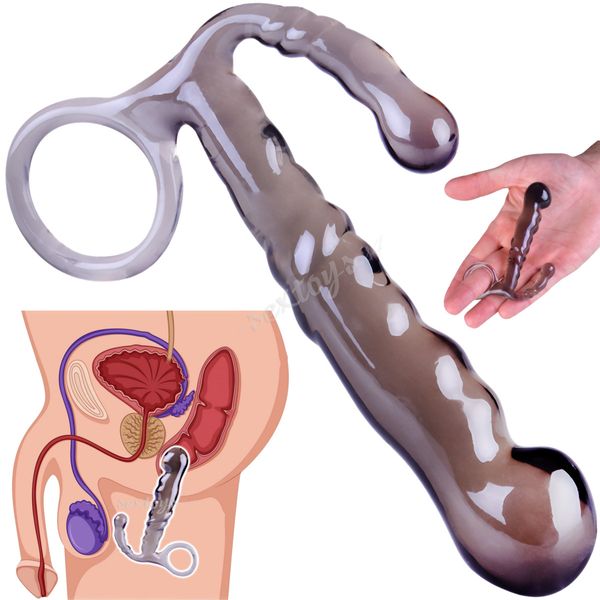 Żelowy Masażer Prostaty, Bezpieczny Korek zdjęcie 1