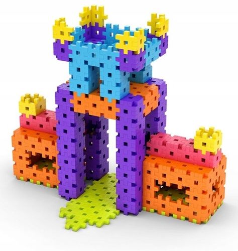 Klocki Konstrukcyjne Wafle Basic 600 El NA PREZENT dla chłopca 3+ Meli na Arena.pl