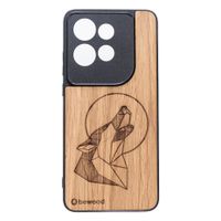 Drewniane Etui Bewood do Motorola Edge 50 Neo WILK DĄB