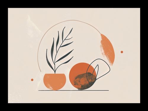 Plakat 18x13cm Tonacja Pasteli na Arena.pl