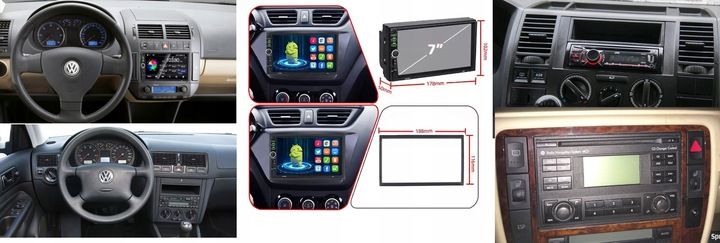 RADIO GPS VW PASSAT B5 1996-2004 USB CARPLAY ANDROID AUTO KAMERA zdjęcie 5