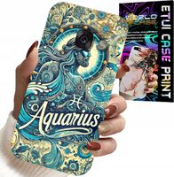 ETUI DO SAMSUNG A5 2017 - ZNAK ZODIAKU, WODNIK, ASTRONOMIA PLECKI